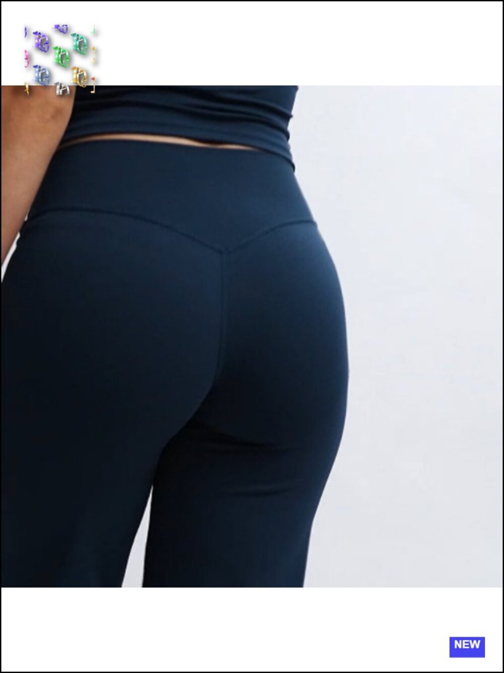 2 Piece Workout Sets Spaghetti Straps Tank Top and Wide Leg Yoga Pants - Picture 6 of 6